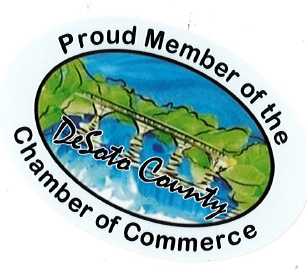 Proud Member of the DeSoto County Chamber of Commerce Sticker
