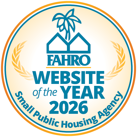 FAHRO Website of the Year 2026 Small Public Housing Agency Award