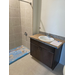 A bathroom that is partially finished. 